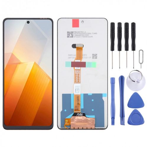 Pour vivo iQOO Z8x 5G V2312A écran LCD OEM avec numériseur assemblage complet SH82311670-07