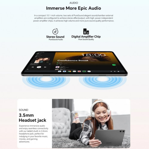 Tablette PC Teclast P30T 10,1 pouces WiFi6, 4 Go + 128 Go, Android 14 Allwinner A523 Octa Core ST0601901-020