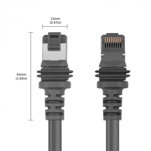 Câble Ethernet dédié au satellite pour Starlink Actuated Gen 3, longueur : 30,5 m SH27031500-08