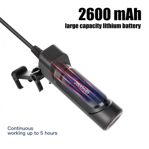 Endoscope numérique WiFi à double caméra étanche F280 1080P IP68, longueur: tube serpent 1m (noir) SH301A1371-011