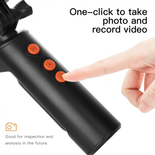 Endoscope numérique WiFi à double caméra étanche F280 1080P IP68, longueur: tube serpent de 3 m (noir) SH302A1838-011