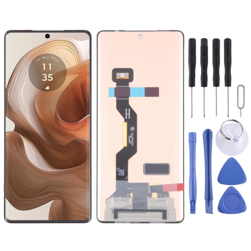Pour Motorola Edge 50 Ultra Original P-OLED LCD Screen avec numériseur complet SH79021310-07