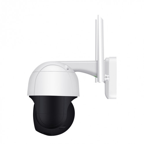 Caméra IP WiFi intelligente ESCAM QF518 5MP, prise en charge de la détection humanoïde AI / suivi automatique / double vision nocturne / stockage en nuage / carte audio bidirectionnelle / TF, prise: (blanc) SE601A1543-019