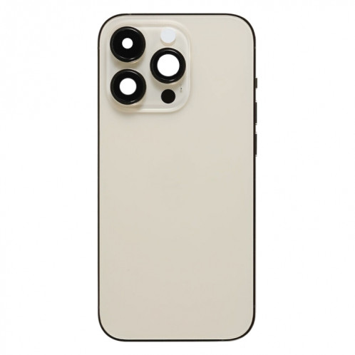 For iPhone 14 Pro Battery Back Cover Assembly, Version:China Version(Gold) SH601B28-08