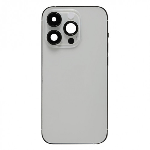 For iPhone 14 Pro Battery Back Cover Assembly, Version:China Version(Silver) SH601D646-08