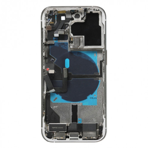 For iPhone 14 Pro Battery Back Cover Assembly, Version:China Version(Silver) SH601D646-08