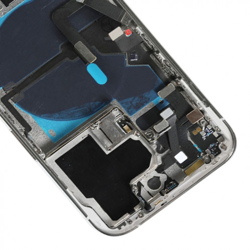 For iPhone 14 Pro Battery Back Cover Assembly, Version:US Version(Silver) SH603D1168-08
