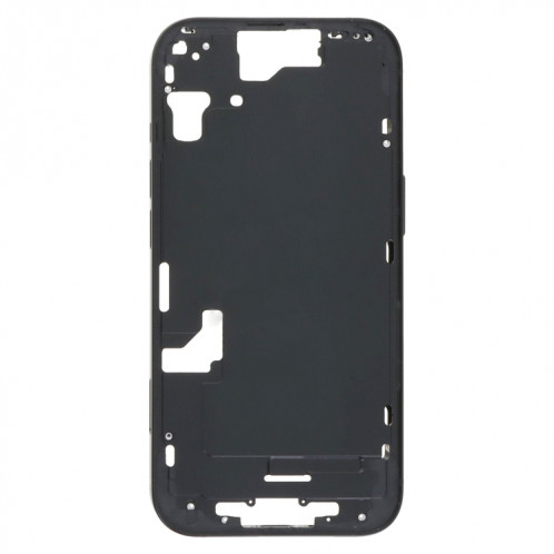 Cadre central pour iPhone 15 avec touches latérales + plateau de carte Version américaine (noir) SH101A657-07