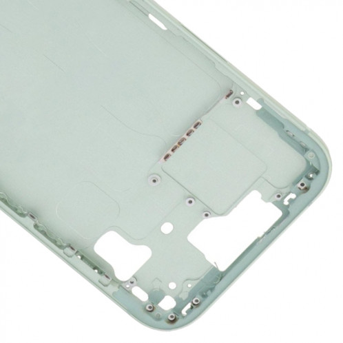 Pour iPhone 15 Cadre central Plaque de lunette avec touches latérales + plateau de carte, Version : Version CE UE (Vert) SH103C222-07