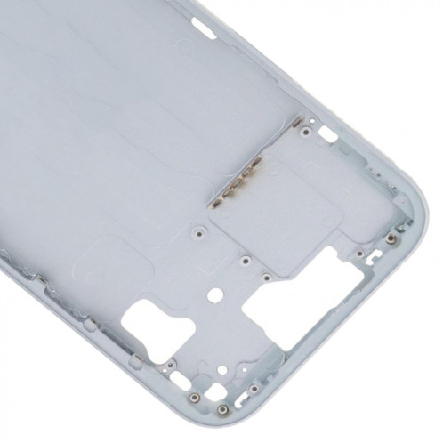 Pour iPhone 15 Cadre central Plaque de lunette avec touches latérales + plateau de carte, Version : Version CE UE (Bleu) SH103D449-07