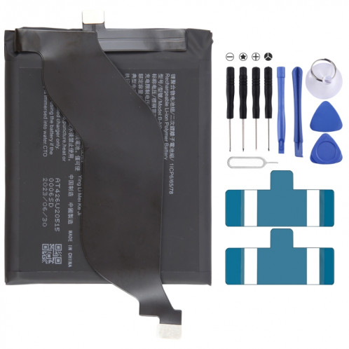 Batterie de remplacement Li-Polymère 4500mAh pour vivo iQOO 5 5G V2024A B-N9 SH38111191-04