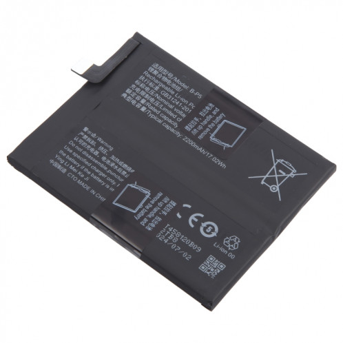 Batterie de remplacement Li-Polymère 4400mAh pour vivo iQOO Neo5 B-P5 SH38241780-04