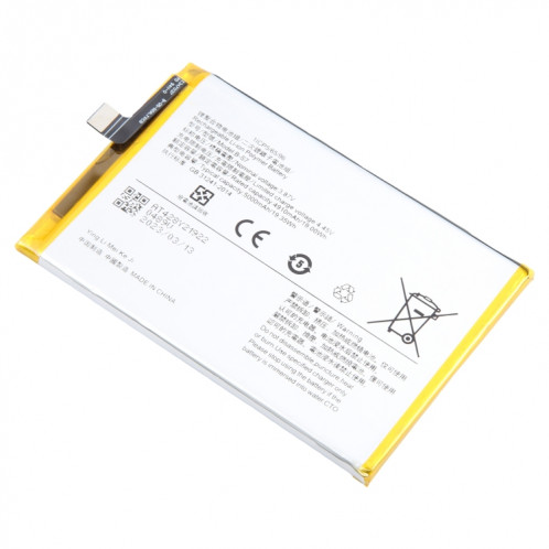 Batterie de remplacement Li-Polymère 5000mAh pour vivo Y15s B-S7 SH45111155-04