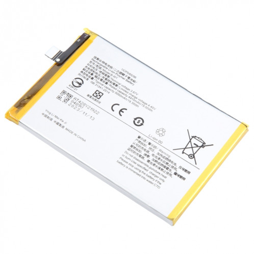 Batterie de remplacement Li-Polymère 5000mAh pour vivo Y02 B-W1 SH4513955-04