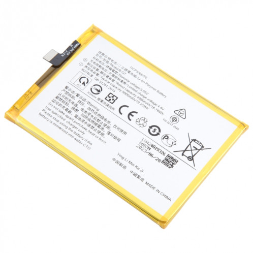 Batterie de remplacement Li-Polymère 5000mAh pour vivo Y17 B-G7 SH45191038-04