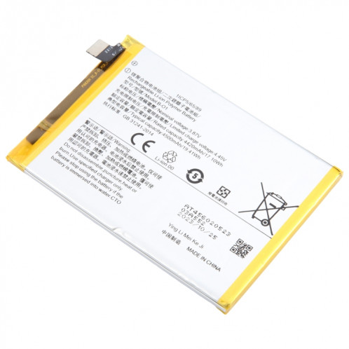 Batterie de remplacement Li-Polymère 4500mAh pour vivo iQOO U1 B-O1 SH45281629-04