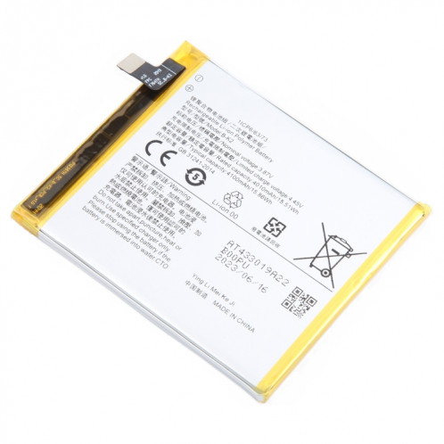 Batterie de remplacement Li-Polymère 4100mAh pour vivo S5 B-K2 SH4550277-04
