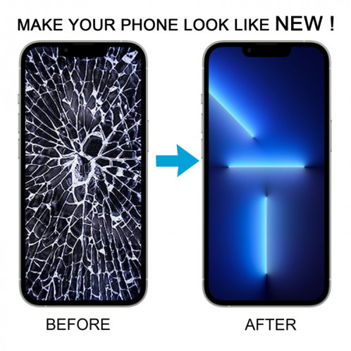 Pour iPhone 13 Pro Écran LCD OLED GX dur avec assemblage complet de numériseur SH51011888-07