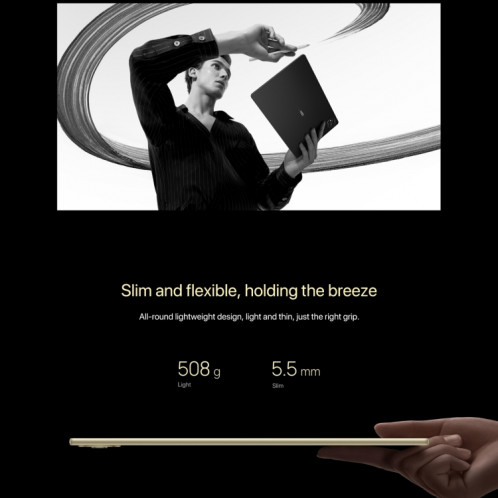 HUAWEI MatePad Pro 12,2 pouces Écran à lumière douce WiFi, 12 Go + 512 Go, HarmonyOS 4.2 Hisilicon Kirin 9010W (Noir) SH202C1745-017