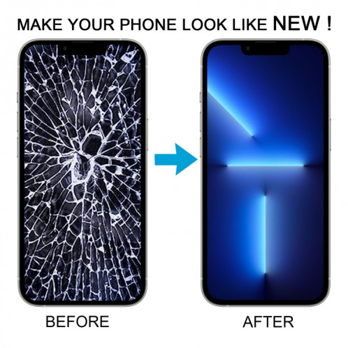 Pour iPhone 13 Pro ZY incell HD 1:1 écran LCD avec numériseur assemblage complet, retirer le circuit intégré, besoin d'une réparation professionnelle SH3804171-07