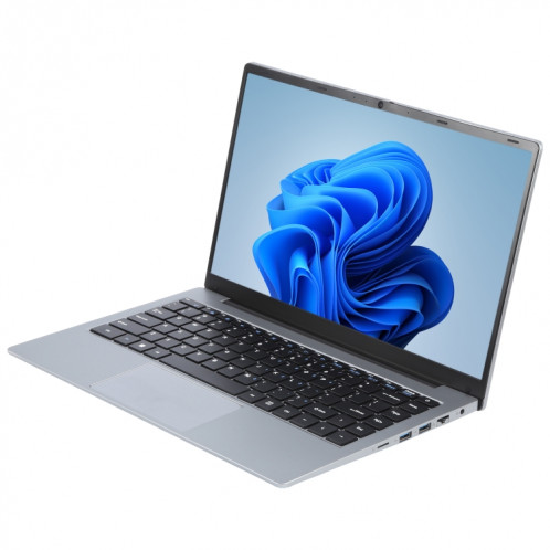 Ordinateur portable Windows 11 14 pouces, 8 Go + 512 Go, processeur Intel Core i5 de 4e génération, axe de rotation à 180 degrés (argent) SH003A651-018