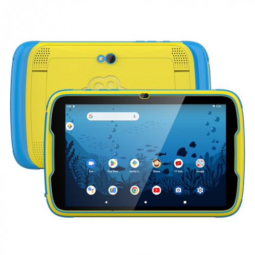Tablette WiFi pour enfants UNIWA Boxchip Tab 8, 4 Go + 64 Go, 8 pouces Android 13 Allwinner A523 Octa Core CPU Prise en charge Google Play (Bleu) SU801A1238-010