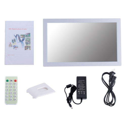 Cadre photo numérique avec écran IPS de 18,5 pouces, type de prise : prise américaine (blanc) SH401B564-010