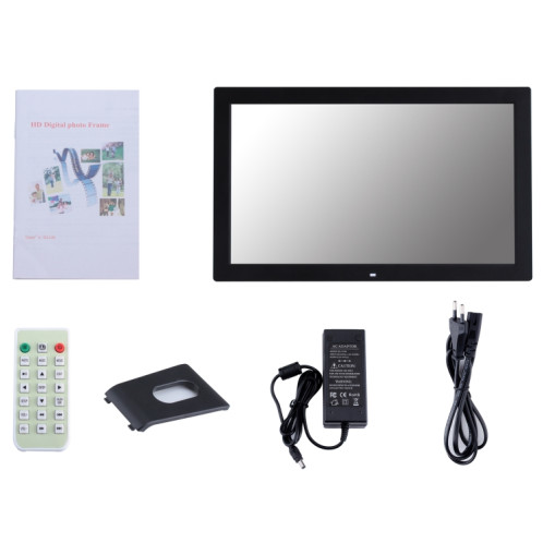 Cadre photo numérique avec écran IPS de 18,5 pouces, type de prise : (noir) SH402A240-010