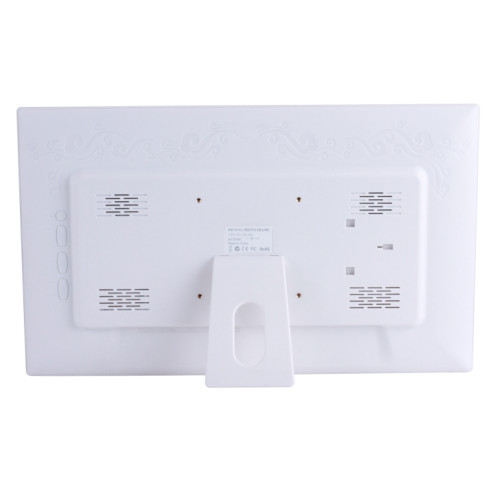Cadre photo numérique à écran LED de 23,6 pouces, type de prise : (blanc) SH602B684-010