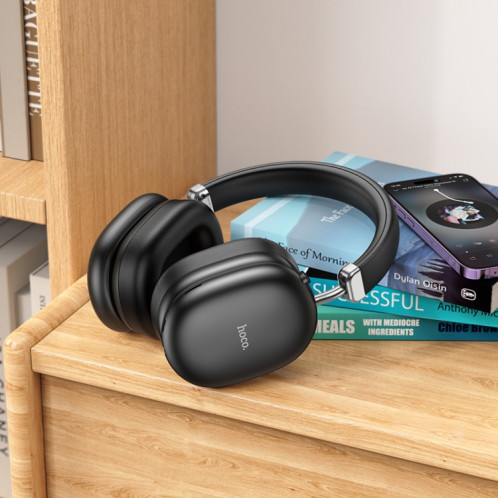 Casque de jeu Bluetooth à réduction active du bruit hoco W35 Max BT5.4 ANC (argent) SH001B1910-08