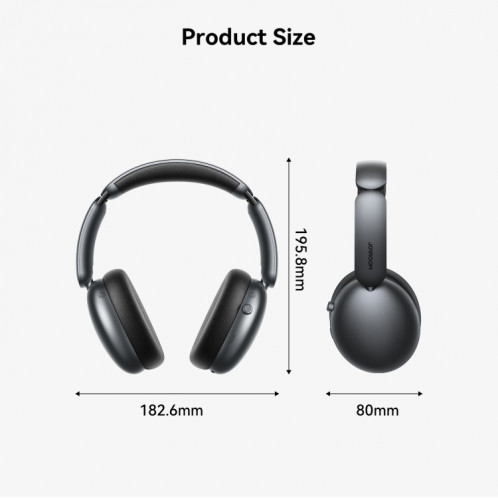 Casque d'écoute sans fil Bluetooth hybride JOYROOM JR-JH1 (noir) SJ201A828-013