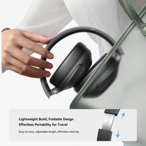 Casque sans fil Bluetooth JOYROOM JR-JH2 ANC (noir) SJ501A590-014