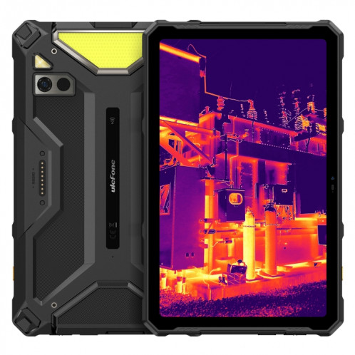  Tablette robuste Ulefone Armor Pad 4 Ultra Thermal Version, 8 Go + 256 Go, 10,36 pouces Android 14 MediaTek Dimensity 6300 Octa Core 5G Network, (noir) SU201A625-017