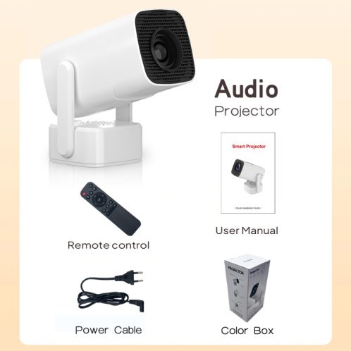 Projecteur WiFi domestique portable Y7S 720P Android 11 avec haut-parleur, processeur : Allwinner H713 () SH501B770-011