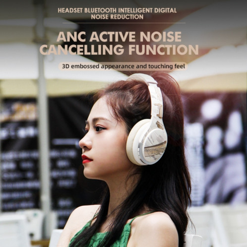 Casque sans fil Bluetooth A6 ANC Gaming Studio (beige) SH601B1391-011