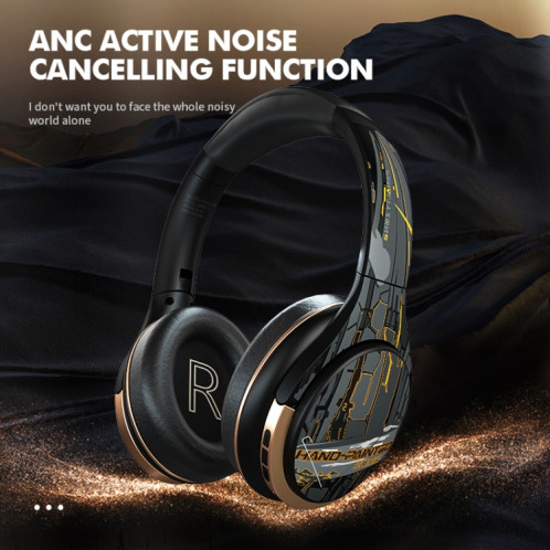 Casque sans fil Bluetooth A6 ANC Gaming Studio (beige) SH601B1391-011