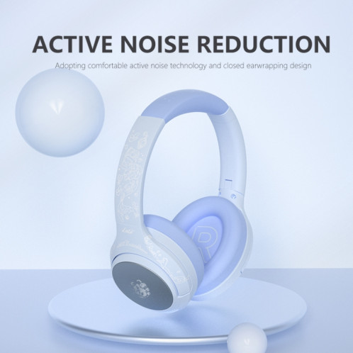 Casque sans fil Bluetooth stéréo GT2 No Delay Game HiFi Bass (bleu) SH901A1146-09