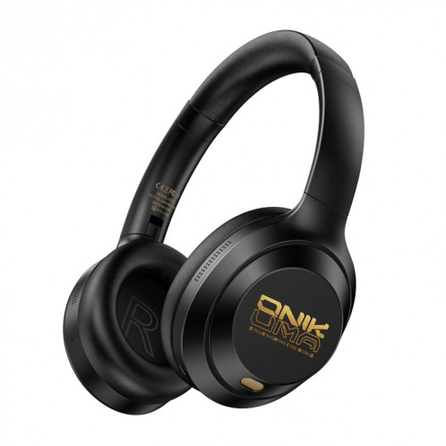 ONIKUMA GT811 Écouteurs Bluetooth sans fil à double réduction du bruit montés sur la tête (noir) SO501A1490-07
