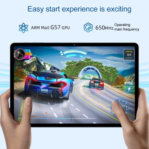 Tablette WiFi BMAX MaxPad i11 S, 4 Go + 128 Go, 10,95 pouces Android 15 OS Unisoc T606 Octa Core () SB901A1438-06