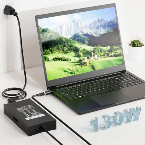 Adaptateur secteur pour ordinateur portable Dell 7,4 x 5,0 130 W 19,5 V 6,7 A, prise : SH28011983-09