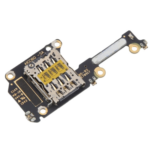 Carte de lecteur de carte SIM d'origine pour OPPO Find X2 SH84161782-04
