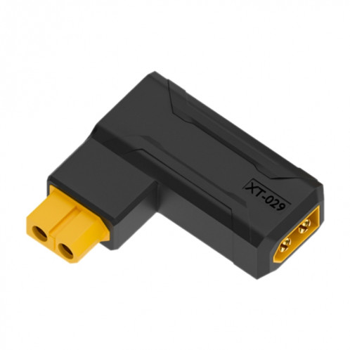 Adaptateur d'échange de coude latéral mâle XT60 vers femelle XT60 XT-029 SH1927448-011