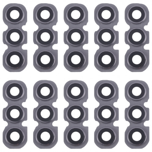 Pour Samsung Galaxy A34 SM-A346B 10 pièces Cache objectif caméra arrière (noir) SH618A757-04