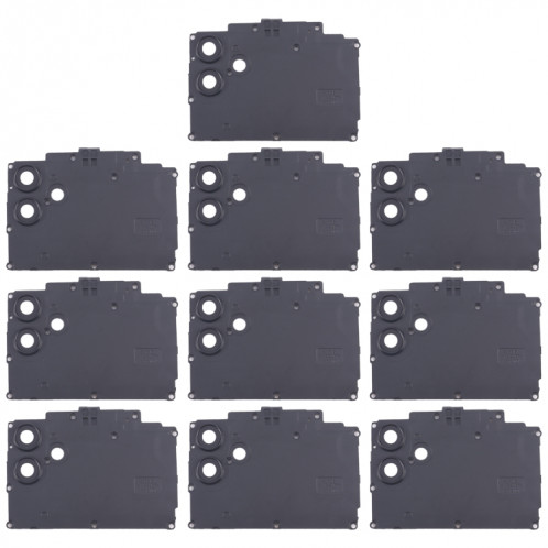 Pour Samsung Galaxy M04 SM-M045F 10 pièces couvercle d'objectif de caméra arrière (noir) SH624A1925-04