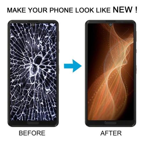 Pour Sharp Aquos Sense5G Écran LCD d'origine avec numériseur Assemblage complet SH19051334-07
