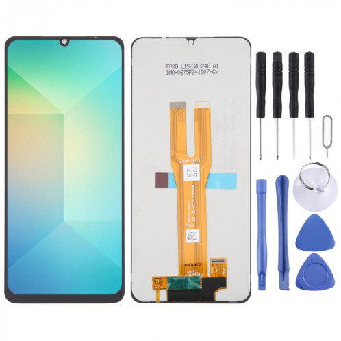 Pour Samsung Galaxy A06 SM-A065F Écran LCD d'origine avec numériseur Assemblage complet SH2901299-07