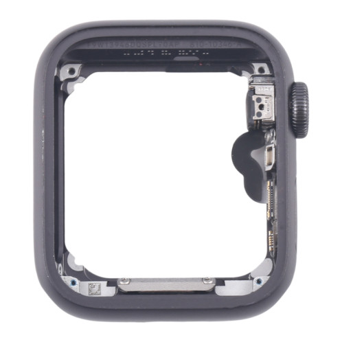 Pour Apple Watch Series 4 40MM GPS Cadre central en alliage d'aluminium avec câble flexible Crown Spin Axis (gris) SH304A1010-06