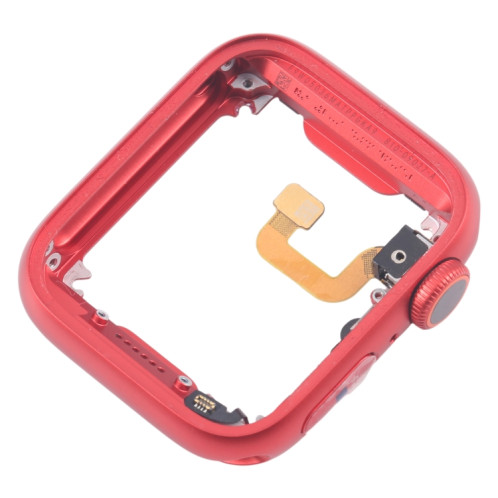 Pour Apple Watch Series 6 44MM GPS Cadre central en alliage d'aluminium avec câble flexible Crown Spin Axis (rouge) SH304D1463-06