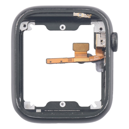 Pour Apple Watch Series 7 45MM LTE Plaque de cadre central en alliage d'aluminium avec câble flexible Crown Spin Axis (vert) SH402A1404-06