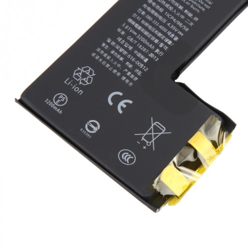 Batterie lithium-ion à cycle zéro JUXIN 3200 mAh pour iPhone XS SH06011438-05